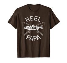 Load image into Gallery viewer, Father's Day Gifts T-Shirt Fishing Reel Cool Papa Dad FUNNY