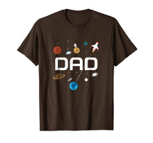 Load image into Gallery viewer, Dad Outer Space Birthday Party T-Shirt