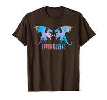 Load image into Gallery viewer, Fractal Fantasy Dragons Imagine Big Fan Dragon Lover gift