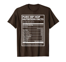Load image into Gallery viewer, Pure Hip Hop Nutrition Facts T-Shirt