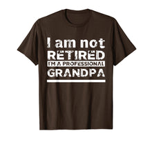 Load image into Gallery viewer, Mens I'm Not Retired I'm A Professional Grandpa Father Day Gift