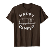 Load image into Gallery viewer, Happy Trailer Camper T-Shirt, Retro Camping Caravan Tee