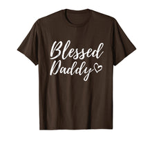 Load image into Gallery viewer, Blessed Daddy T Shirt Christmas Family Matching Shirts