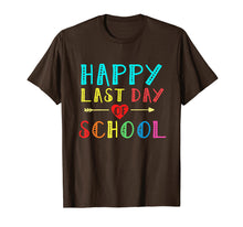 Load image into Gallery viewer, Happy Last Day Of School T-Shirt Teachers And Students Gift