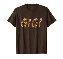 Load image into Gallery viewer, Gigi T-shirt grandma Gift Gigi shirt Womens Animal Print Tee