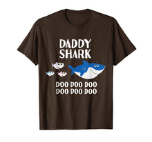 Load image into Gallery viewer, Mens Daddy Shark Doo Doo Shirt For Matching Family Tshirts