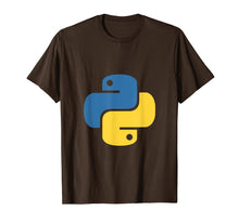 Load image into Gallery viewer, Official Python Logo for Developers T-Shirt