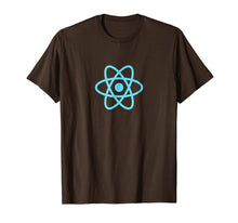 Load image into Gallery viewer, ReactJS React.js Official Logo JavaScript Framework T-Shirt