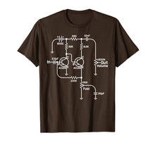 Load image into Gallery viewer, Fuzz Pedal Boutique Handwired Schematic Circuit T-Shirt