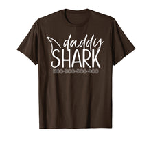 Load image into Gallery viewer, Mens Daddy Shark Doo Doo Fathers Day Gift T-Shirt