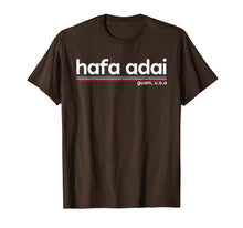 Load image into Gallery viewer, Hafa Adai Guam USA Graphic Design Christmas Gift Drk T-shirt