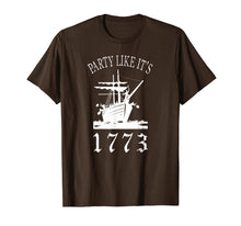 Load image into Gallery viewer, Party Like it's 1773 Boston Tea Funny Political Shirt