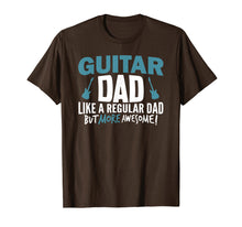 Load image into Gallery viewer, Mens Guitar Dad Shirt Awesome Fathers Day Gift Player Musician