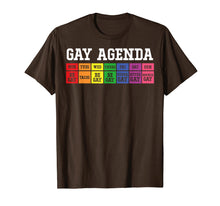 Load image into Gallery viewer, Mens Gay Agenda T-Shirt Pride Love LGBT Tee