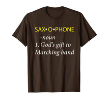 Load image into Gallery viewer, Funny Saxophone Player Shirt Saxophone Definition tshirt