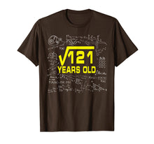 Load image into Gallery viewer, Math Square Root Of 121 11 Year Old 11th Birthday Tshirt