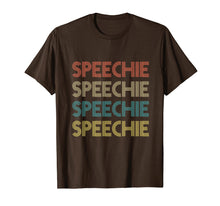 Load image into Gallery viewer, Retro Speechie Speech Therapist Shirt for SLP