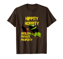 Load image into Gallery viewer, Hippity Hoppity Abolish Private Property Frog Meme T-Shirt