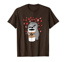 Load image into Gallery viewer, Cute Coffee Sloth - Graphic Print T Shirt