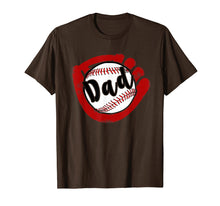 Load image into Gallery viewer, Baseball Dad T Shirt for Baseball Softball Mom