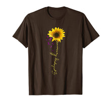 Load image into Gallery viewer, epilepsy awareness t shirt with sunflower gift men women kid