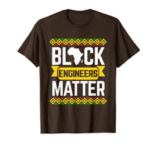 Load image into Gallery viewer, Black History Month Engineer T-Shirt African Pride Gift