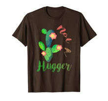 Load image into Gallery viewer, Not A Hugger Cute Cactus Funny Quotes Sarcastic T shirt