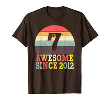 Load image into Gallery viewer, 7th Birthday Vintage 7 Years Old TShirt