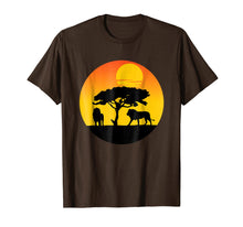 Load image into Gallery viewer, Lion Silhouette T-Shirt | King of Jungle | Lions Tshirt