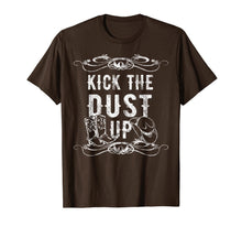 Load image into Gallery viewer, Kick The Dust Up Cowboy Cowgirl Western T-Shirt