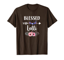 Load image into Gallery viewer, Blessed Lolli T-Shirt With Floral, Heart Mother's Day Gift