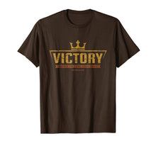 Load image into Gallery viewer, Christian T Shirt | Victory In Jesus Bible Verse Graphic Tee
