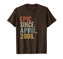 Load image into Gallery viewer, Epic Since April 2006 TShirt Vintage Retro 13th Birthday