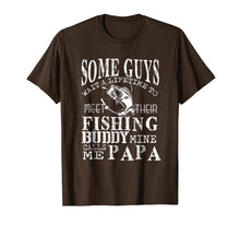 Load image into Gallery viewer, Fishing Dad Shirt My Fishing Buddy Calls Me PAPA T-Shirt