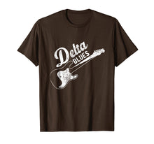 Load image into Gallery viewer, Mississippi Delta Blues Guitar Distress T-shirt