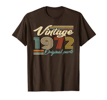 Load image into Gallery viewer, Made In 1972 Heart 47th Birthday Gift Vintage Shirt Tshirt