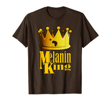 Load image into Gallery viewer, AFRICAN AMERICAN KING BIRTHDAY T-SHIRT MAN MELANIN COUPLE
