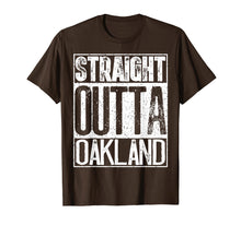 Load image into Gallery viewer, Straight Outta Oakland T-Shirt Cool Mens or Women Gift Tee