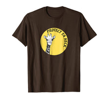 Load image into Gallery viewer, Protect Your Neck Giraffe T-Shirt