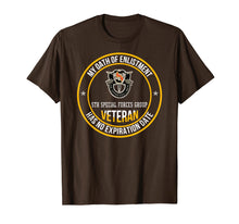 Load image into Gallery viewer, 5th Special Forces Group Veteran Shirt My Oath Of Enlistment