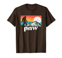 Load image into Gallery viewer, PNW - Pacific Northwest Bigfoot Mountains T-Shirt