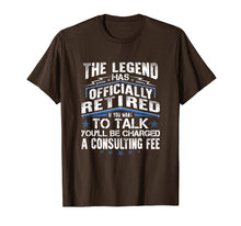 Load image into Gallery viewer, The Legend Has Officially Retired Funny Retirement T-Shirt