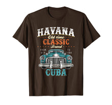 Load image into Gallery viewer, Havana Old Time Classic From USA to Cuba Car T Shirt