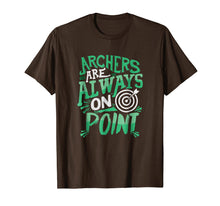 Load image into Gallery viewer, Archers are Always on Point Target Practice T-Shirt