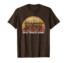 Load image into Gallery viewer, Train T Shirt for Men - I Have A One Track Mind