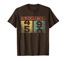 Load image into Gallery viewer, Oldometer 50 Birthday Retro Funny Gift 50th Birthday T-Shirt