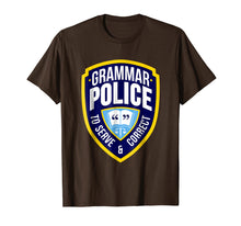 Load image into Gallery viewer, English Grammar Police Funny Sarcasm Quotes Literary T-shirt