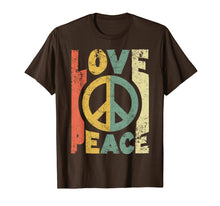 Load image into Gallery viewer, Love Peace Freedom T-shirt 60s 70s Vintage T-shirt