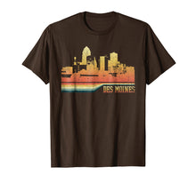 Load image into Gallery viewer, Des Moines Iowa Vintage Retro Style T-shirt