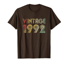 Load image into Gallery viewer, Retro Vintage 1992 TShirt 27th Birthday Gifts 27 Years Old